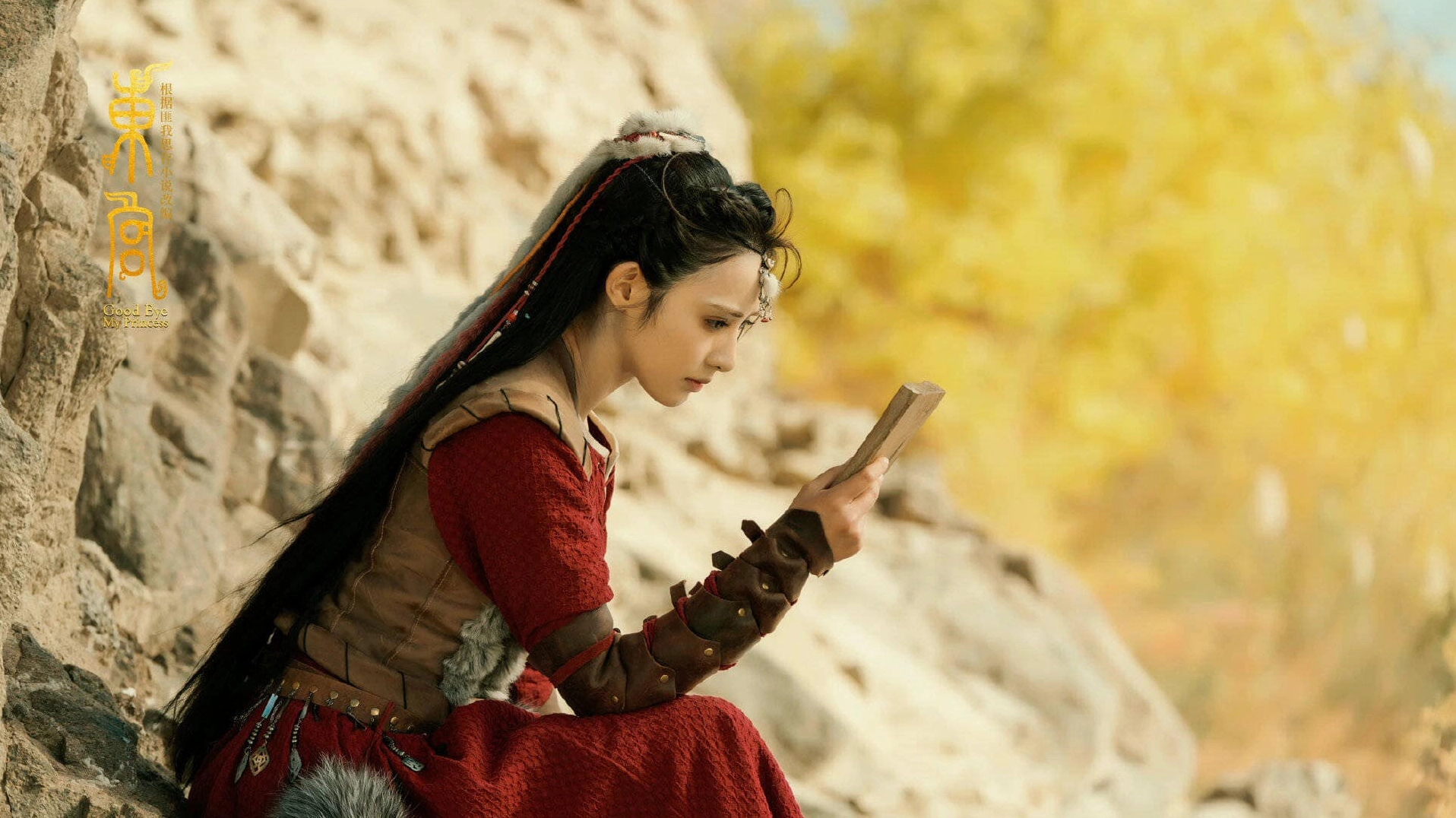 Hình nền cổ trang cô gái với vẻ đẹp thanh tú, anh khí ngời ngời