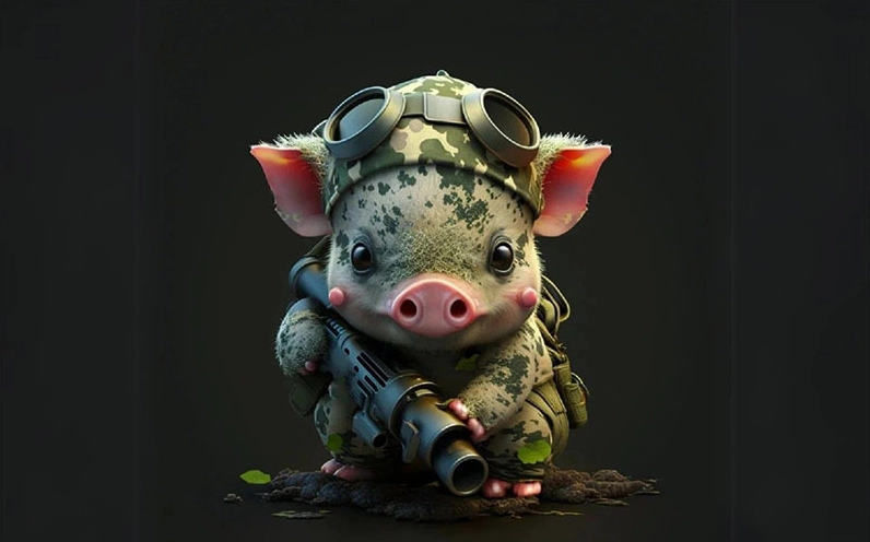 Hình nền con heo con đang say ngủ trong vòng tay người