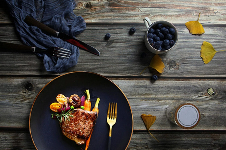 Bộ Sưu Tập Hình Nền Đồ Ăn Tuyệt Đẹp Mãn Nhãn Mọi Tín Đồ Ẩm Thực 3 Hình nền đồ ăn với background vân gỗ tự nhiên