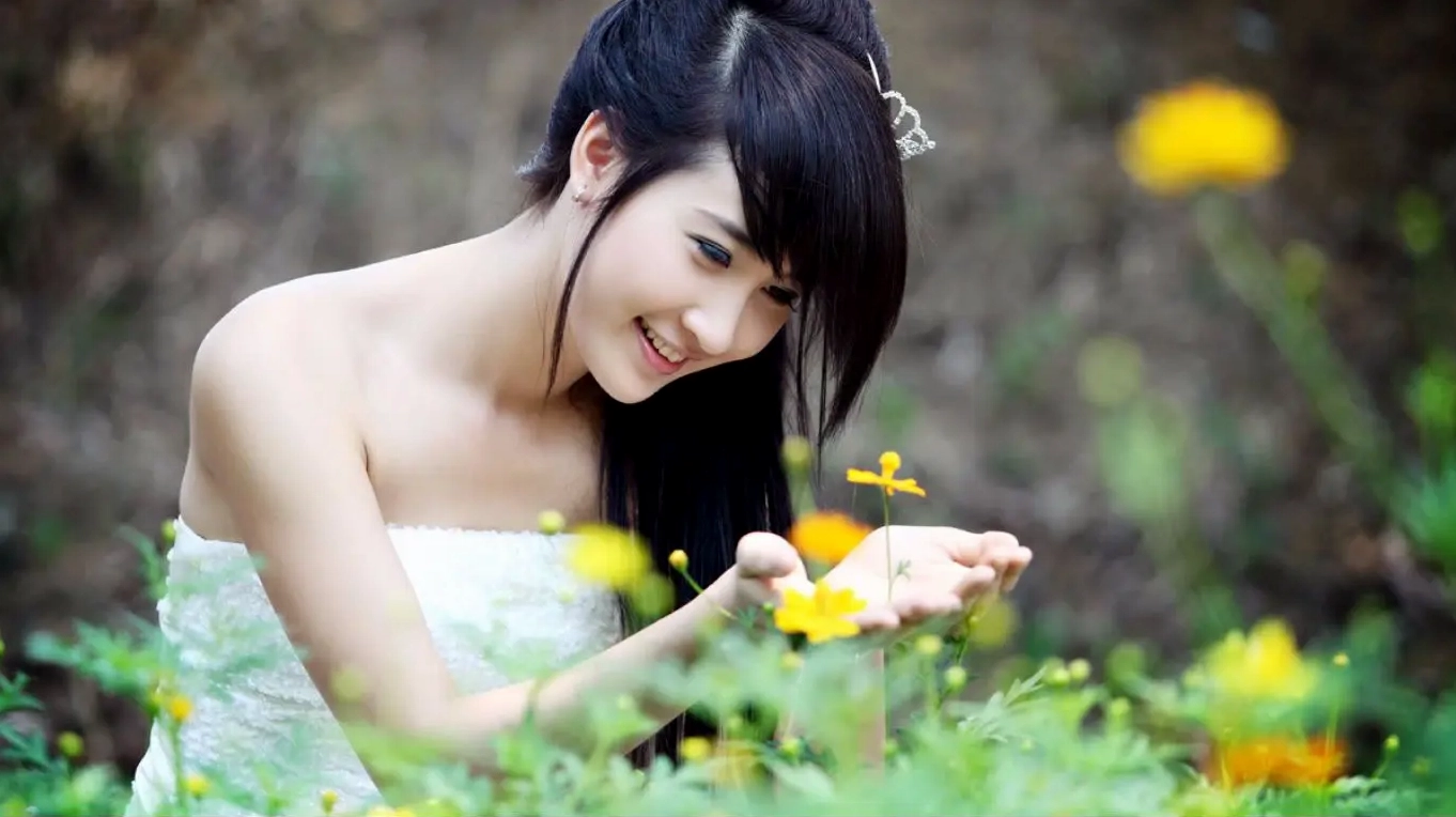 Hình nền gái đẹp Hàn Quốc với phong cách thời trang hiện đại