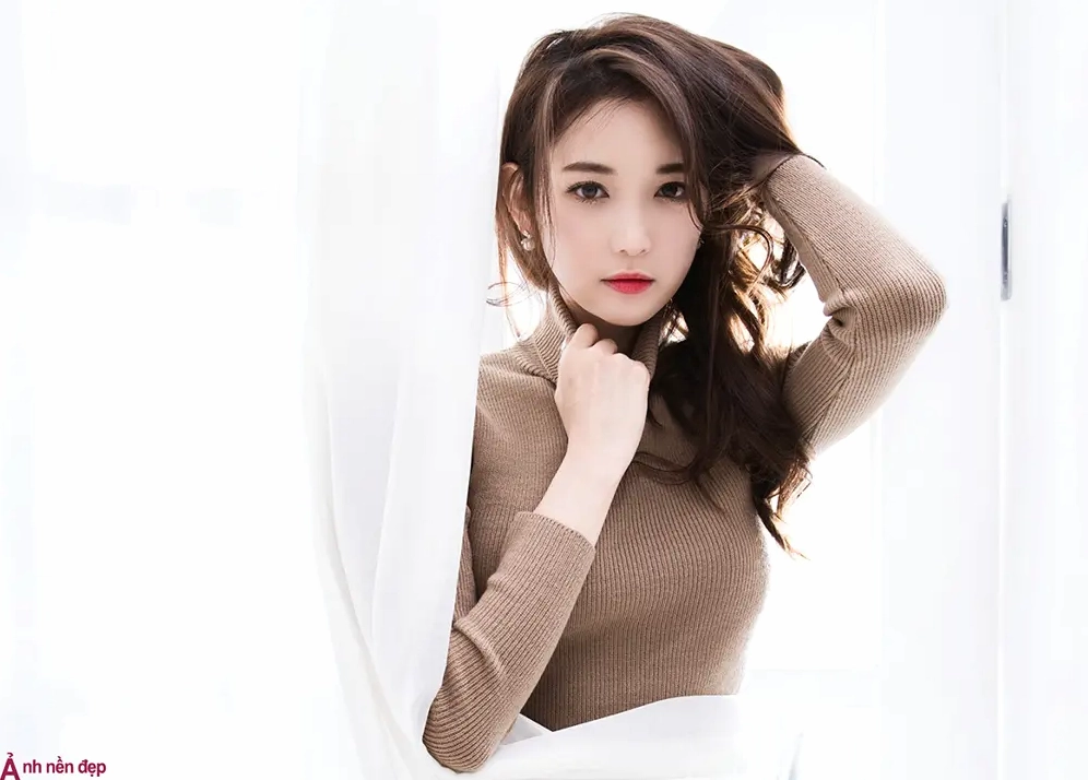 Hình nền gái đẹp nữ diễn viên Moon Ga Kyung với thần thái quyến rũ