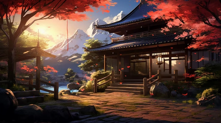 Bộ Sưu Tập Cận Cảnh Ảnh Anime Game Đẹp Tuyệt Cú Mèo 8 Hình nền game anime với khung cảnh sống động và chi tiết