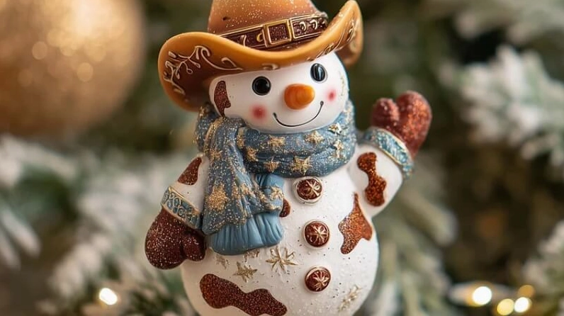 Hình nền Giáng sinh cute mang không khí lễ hội gần gũi và truyền thống