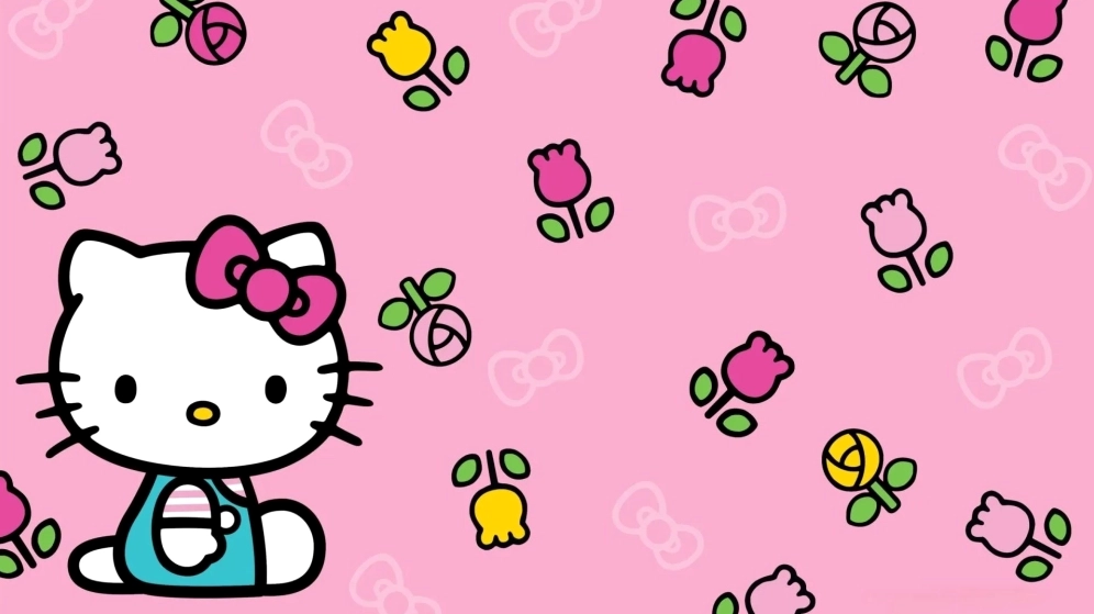 Hình nền Hello Kitty siêu dễ thương cho máy tính