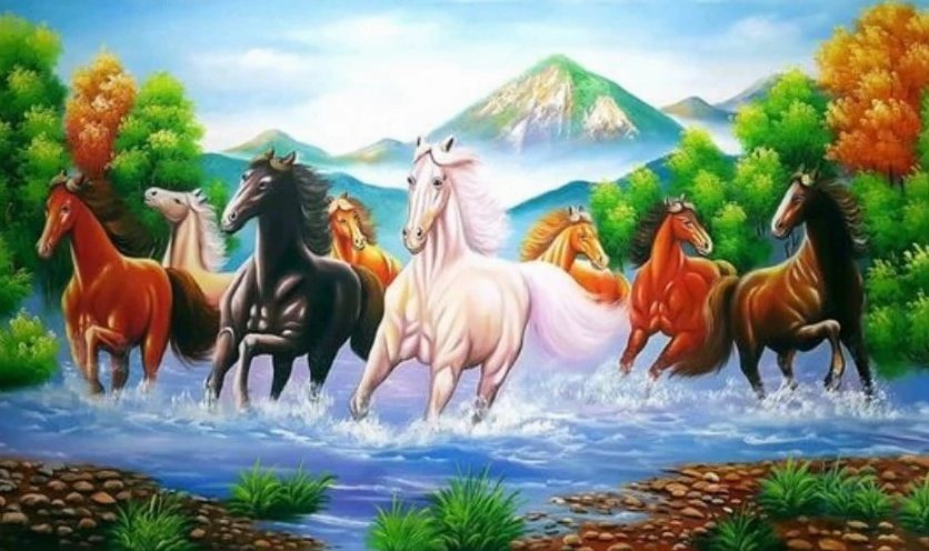 Hình nền laptop may mắn với đất đai màu vàng