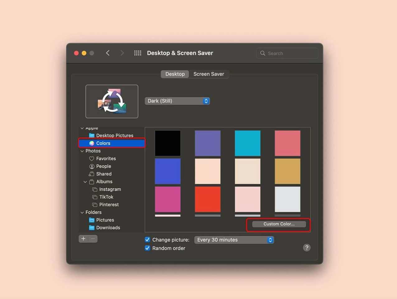 Hình nền macbook với thiết kế đồ họa độc đáo
