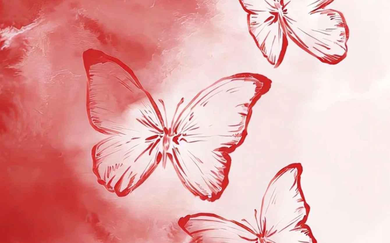 Cận cảnh bộ sưu tập hình nền màu đỏ rực rỡ và đầy cuốn hút 8 Hình nền màu đỏ với các chấm tròn năng động