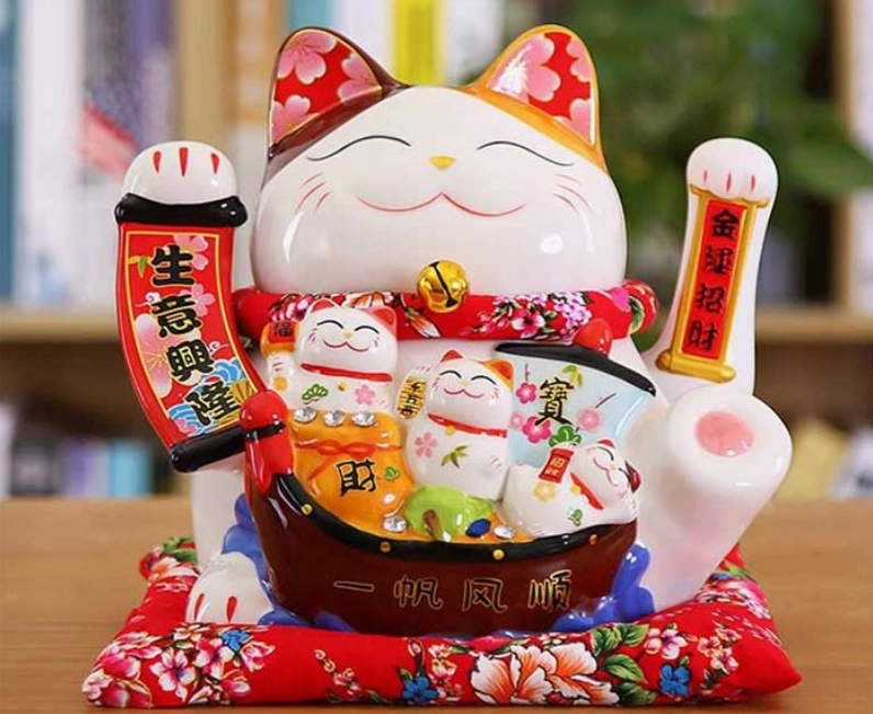 Bộ Sưu Tập Hình Nền Mèo Thần Tài Độc Đáo Mang Lại Tài Lộc May Mắn 4 Hình nền mèo thần tài đơn giản mà ấn tượng