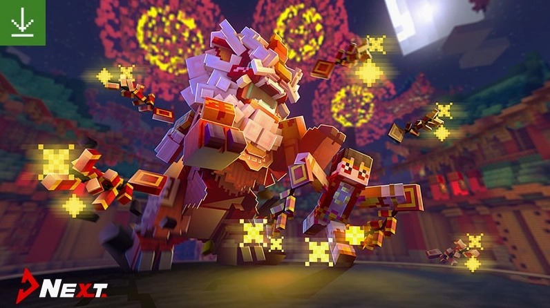 Cận cảnh bộ sưu tập hình nền minecraft tuyệt đẹp full HD 4K 13 Hình nền Minecraft chủ đề Tết Nguyên Đán rực rỡ