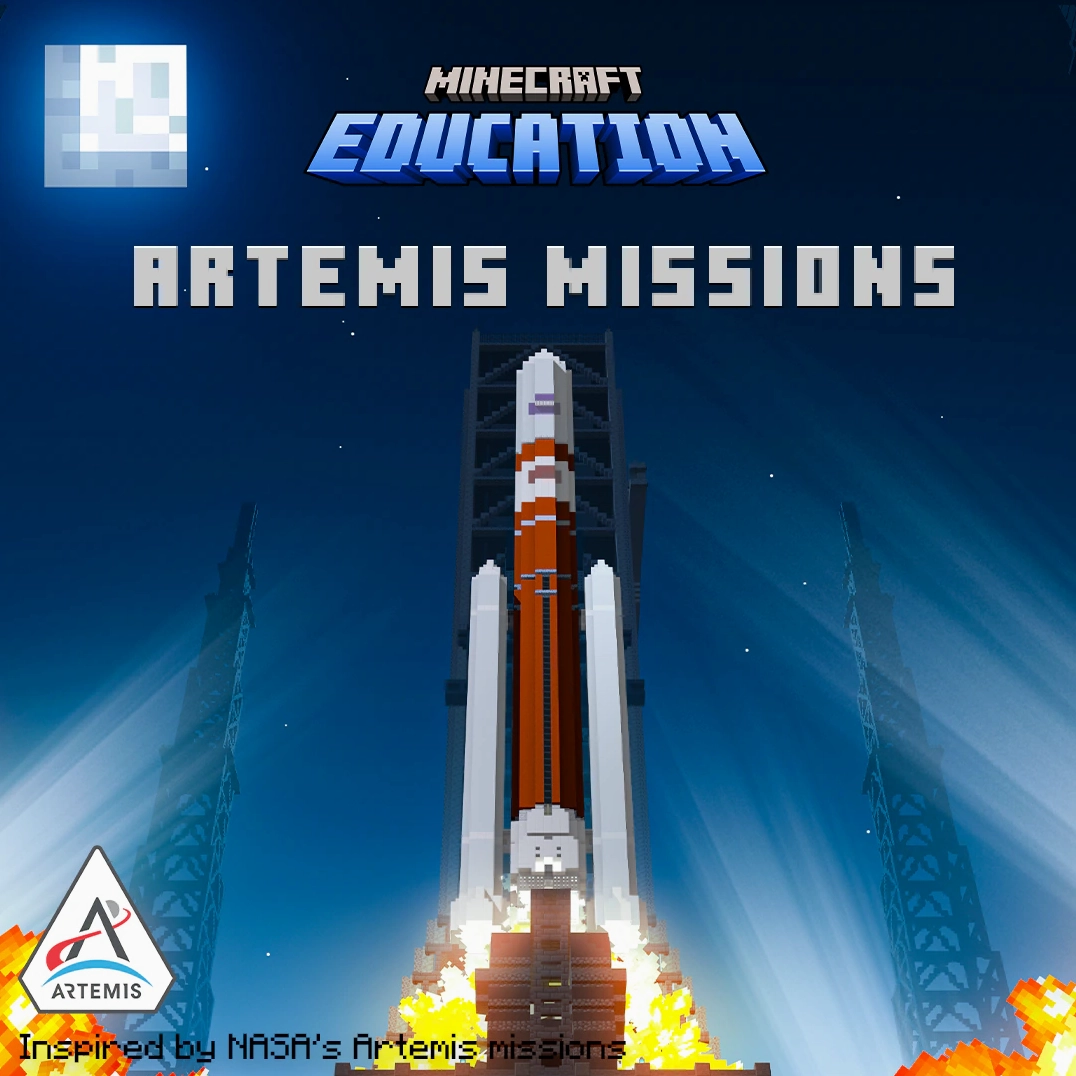 Cận cảnh bộ sưu tập hình nền minecraft tuyệt đẹp full HD 4K 7 Hình nền Minecraft Education giới thiệu sứ mệnh Artemis của NASA