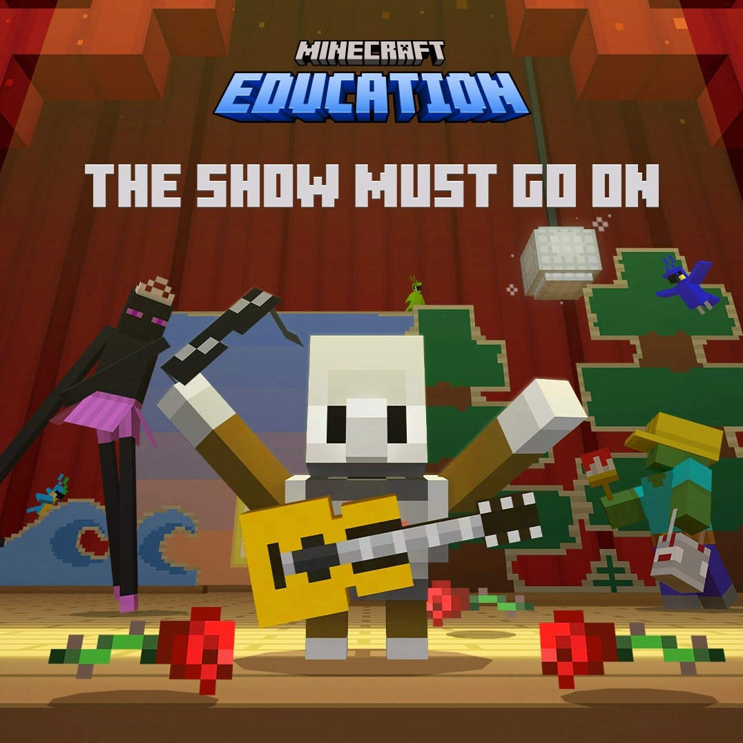 Cận cảnh bộ sưu tập hình nền minecraft tuyệt đẹp full HD 4K 6 Hình nền Minecraft Education với quái vật hài hước biểu diễn