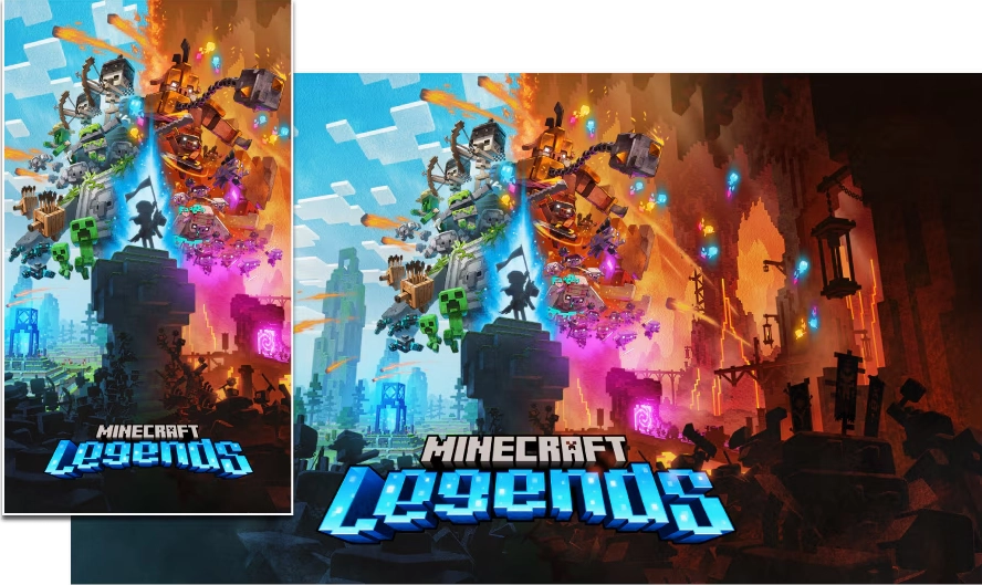Cận cảnh bộ sưu tập hình nền minecraft tuyệt đẹp full HD 4K 12 Hình nền Minecraft Legends đầy màu sắc và hùng tráng