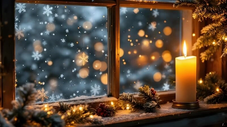 Hình nền Noel ấm áp gợi cảm giác sum vầy và gần gũi trong mùa lễ hội