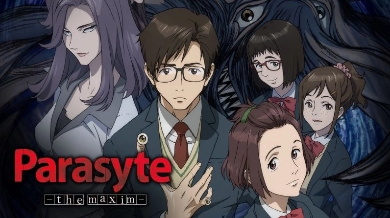 Hình nền Parasyte 4k chất lượng cao, cảnh Shinichi đối đầu.