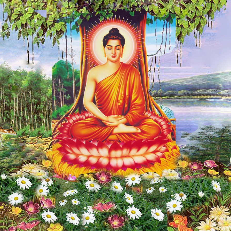 Bộ Sưu Tập Hình Nền Phật Đẹp An Lành Cho Mọi Thiết Bị Của Bạn 13 Hình nền phật đẹp hiện đại và tối giản