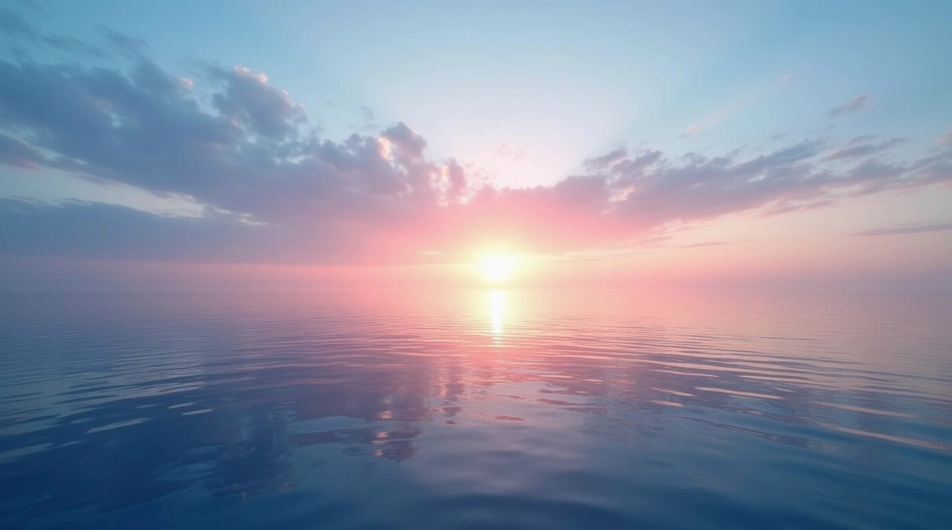 Cận cảnh 15+ hình nền phong cảnh đẹp lung linh cho mọi thiết bị của bạn 13 Hình nền phong cảnh bình minh yên bình với dải màu chuyển động