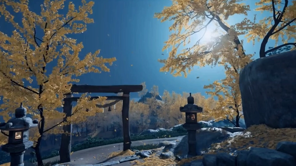 Cận cảnh 15+ hình nền phong cảnh đẹp lung linh cho mọi thiết bị của bạn 2 Hình nền phong cảnh rừng cây mùa thu lá vàng rơi lãng mạn