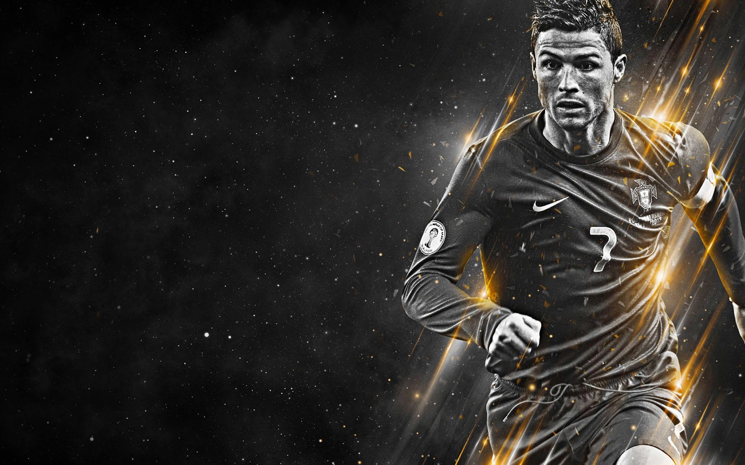 hình nền ronaldo với phong thái thủ lĩnh