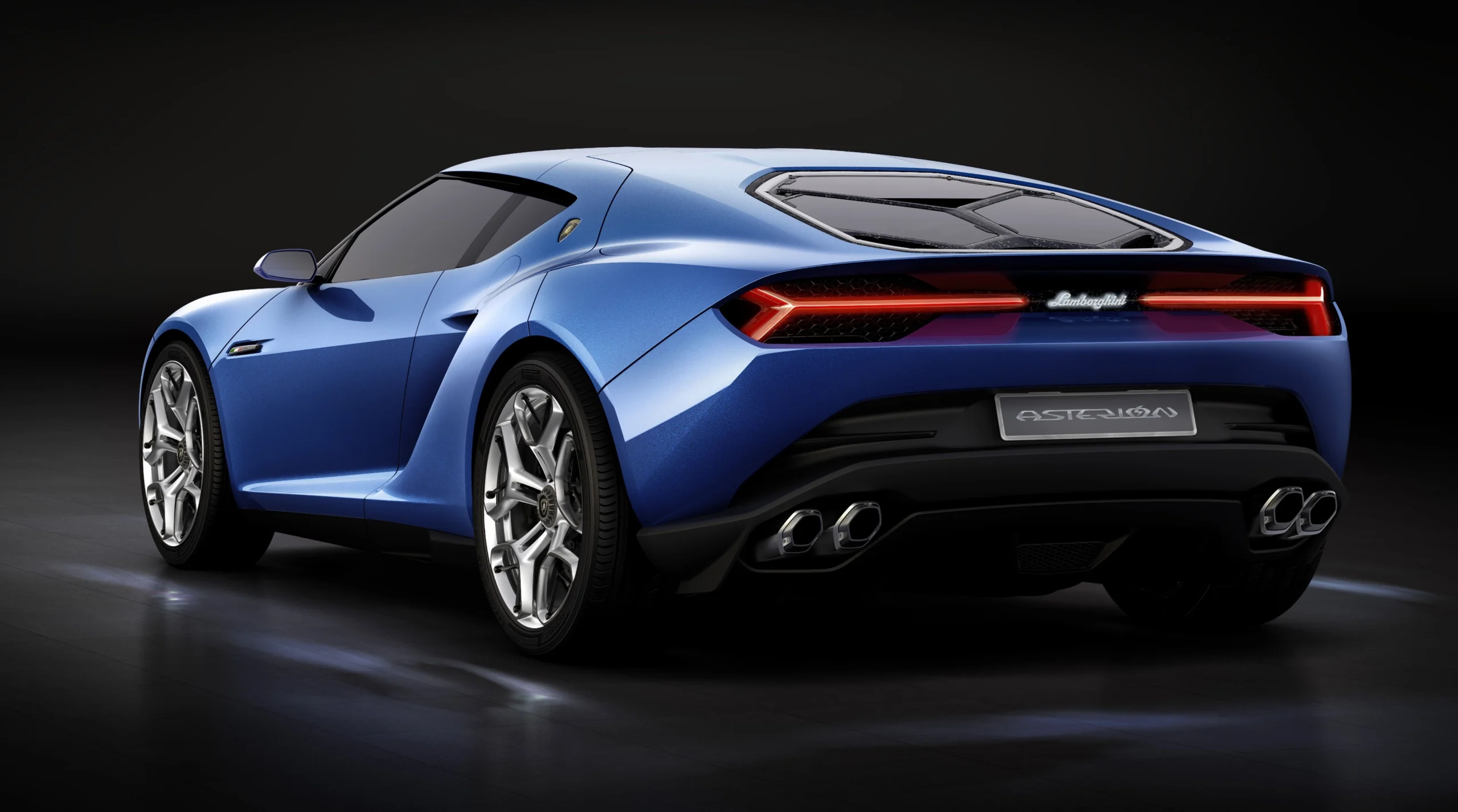 Hình nền siêu xe Lamborghini Asterion với thiết kế độc đáo