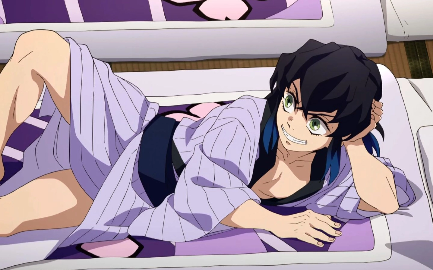 Hình nền thanh gươm diệt quỷ Hashibira Inosuke hoang dã