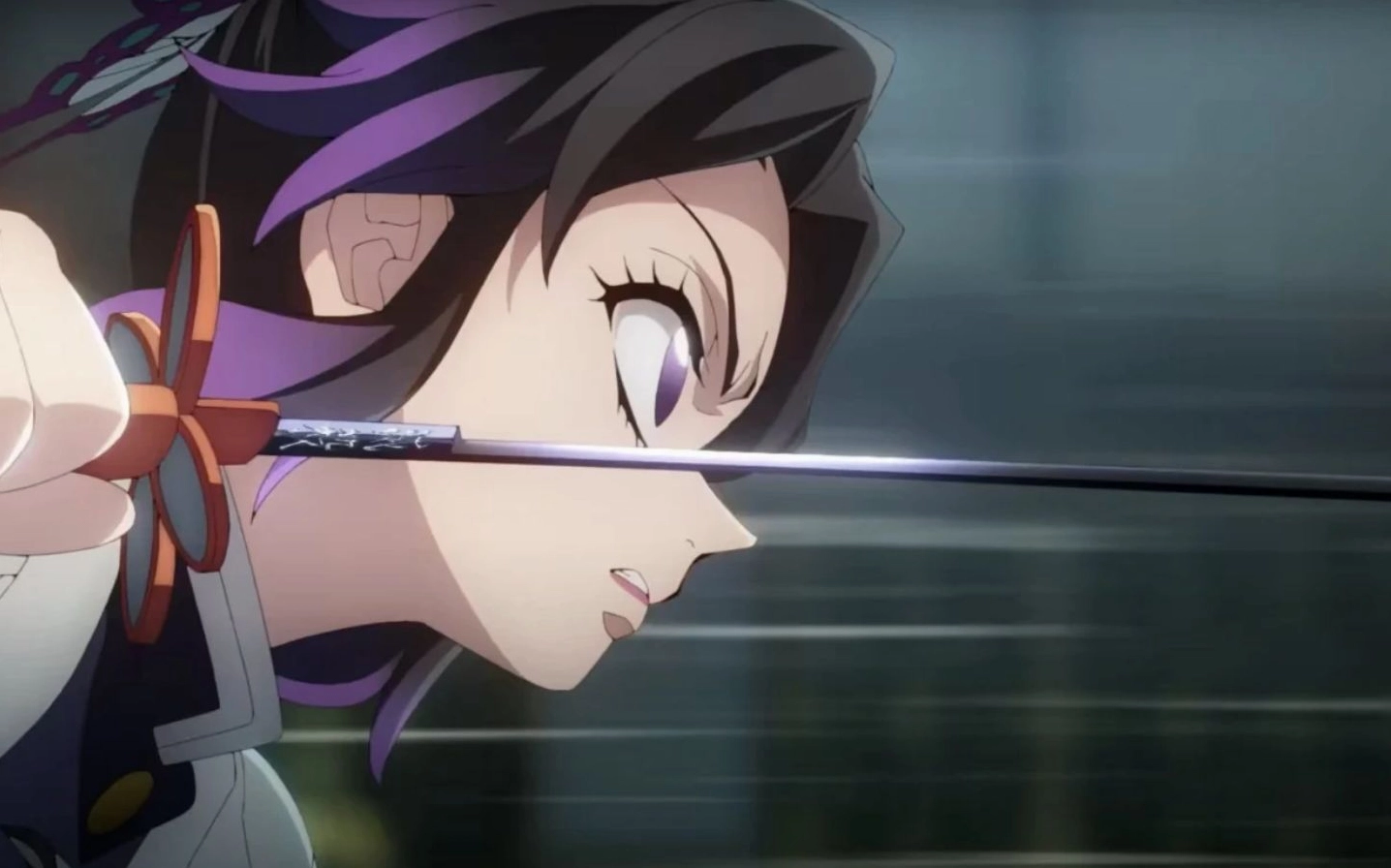 Hình nền thanh gươm diệt quỷ Trùng Trụ Kochou Shinobu bí ẩn