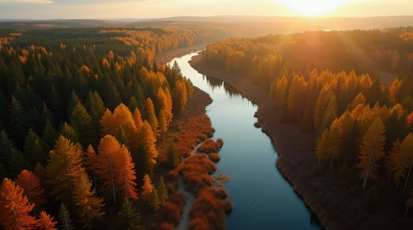 Hình nền tình yêu thảm lá mùa thu nhìn từ trên cao
