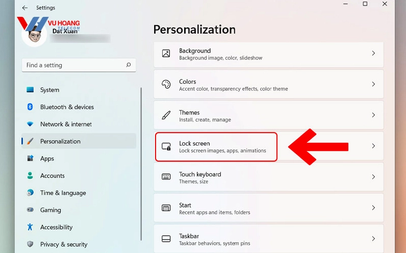 Hướng dẫn chi tiết để đổi hình nền khóa Windows 11