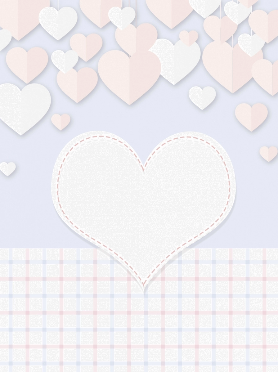 Mẫu hình nền trái tim cute nhỏ xinh và tươi mới