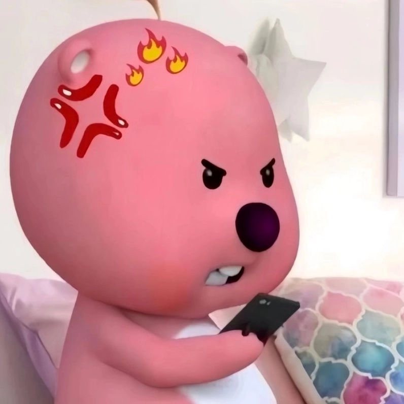 Meme loopy tức giận hài hước và vẻ mặt 'khó ở' đầy tính ảnh chế