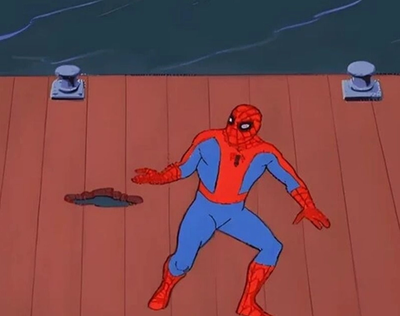 Bộ sưu tập ảnh meme người nhện huyền thoại và hài hước nhất 15 Meme người nhện đang