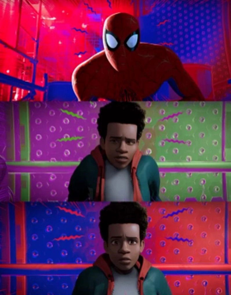 Bộ sưu tập ảnh meme người nhện huyền thoại và hài hước nhất 9 Meme người nhện Miles Morales trong tình huống hài hước