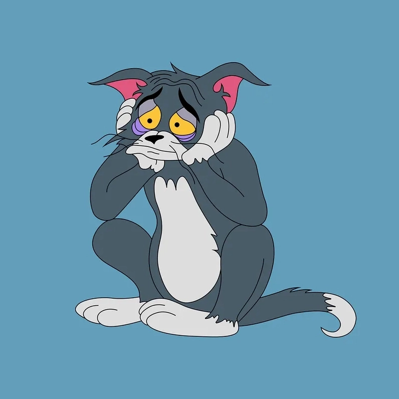 Bộ Sưu Tập Ảnh Meme Mèo Tom và Biểu Cảm Cười Đau Bụng 16 Mèo Tom meme face siêu ngầu, chế chất lượng cao