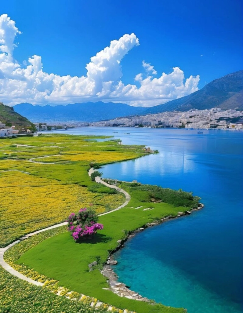 Nền bầu trời đẹp với màu sắc chuyển tiếp ấn tượng