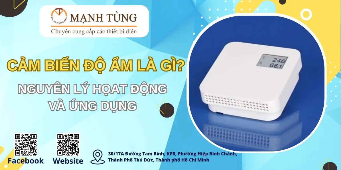 Nguyên lý hoạt động và ứng dụng của cảm biến độ ẩm