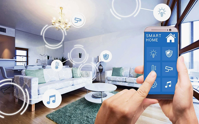 Nhà thông minh là gì Tổng quan về khái niệm và ứng dụng 2 Nhà thông minh với các sản phẩm điện tử tự động hóa