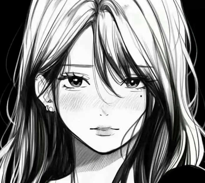 Bộ Sưu Tập: Cận Cảnh 20+ Ảnh Anime Đen Trắng Đầy Cảm Xúc 10 Nữ anime tông màu trắng đen với thần thái cuốn hút