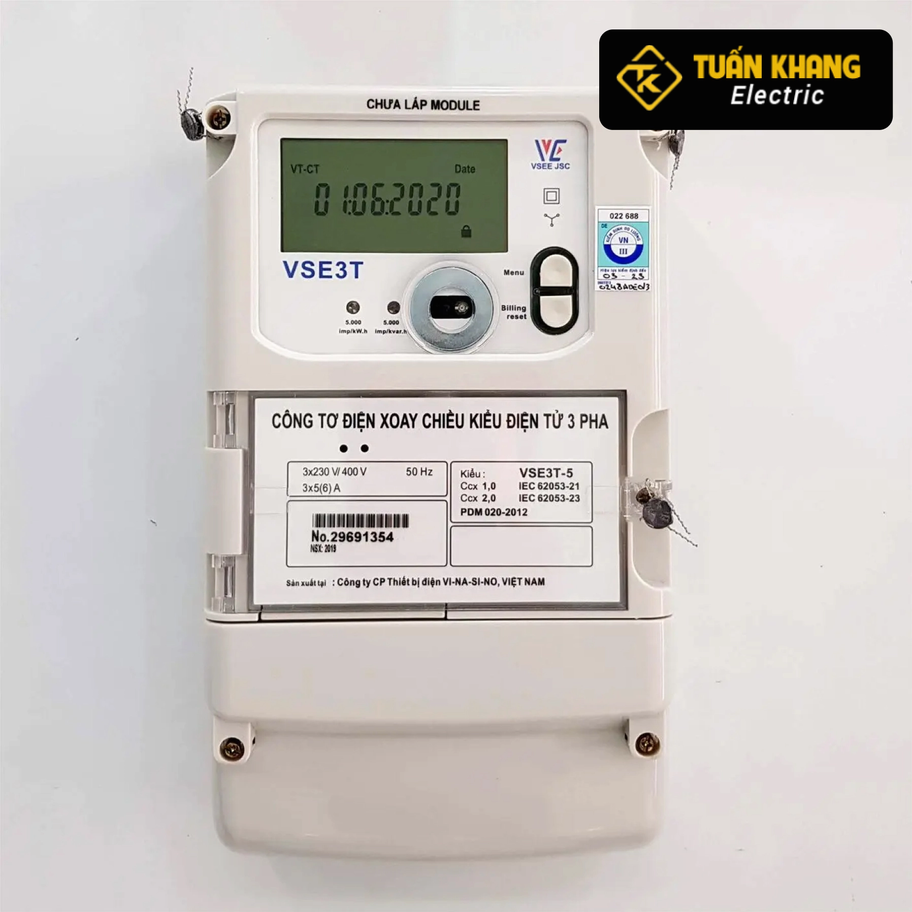 Phân biệt các loại công tơ điện một pha và ba pha