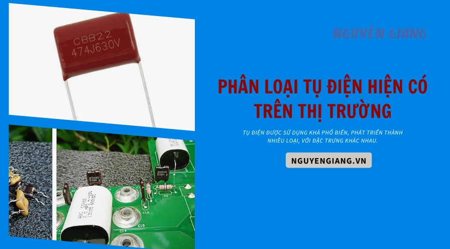 Phân loại của tụ điện