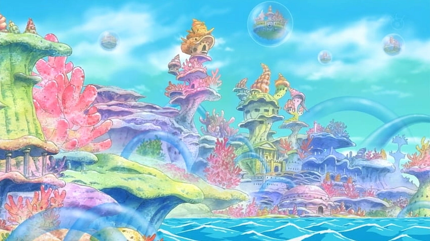 Bộ Sưu Tập Ảnh Anime Kingdom Nghệ Thuật Và Đầy Hùng Tráng 10 Ryugu Kingdom, vương quốc dưới biển sâu từ anime One Piece