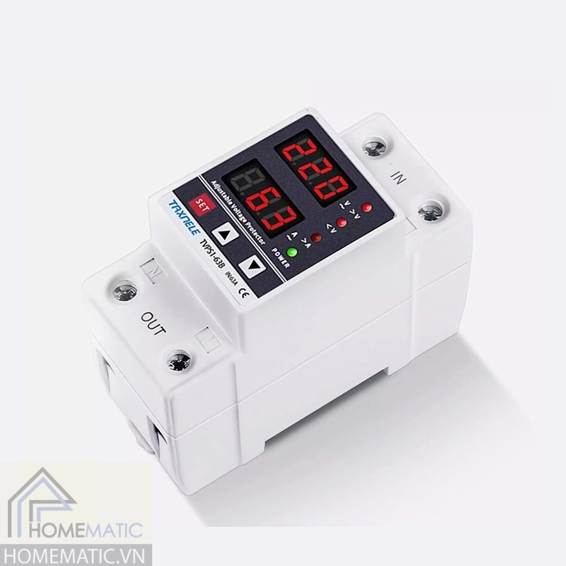 Thiết bị bảo vệ quá áp thấp áp quá tải 63A TVPS1-63C