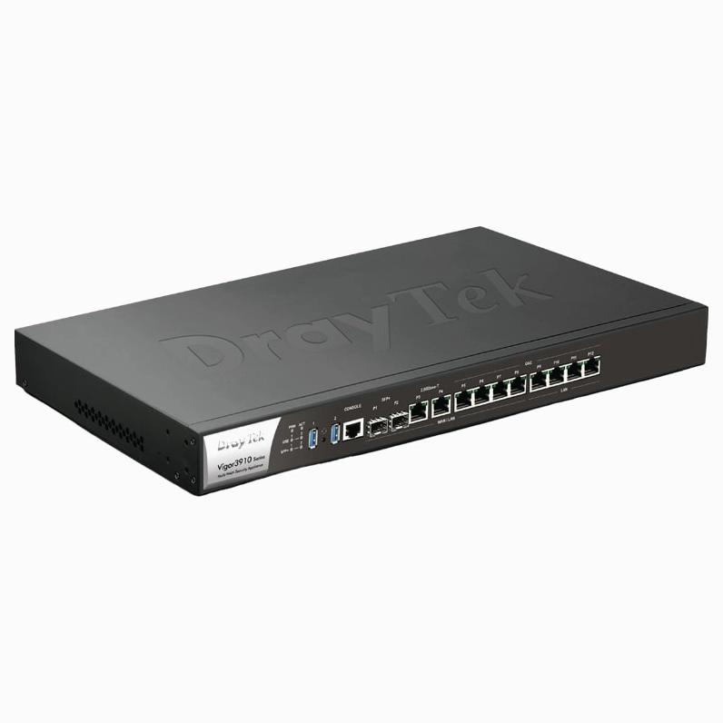 Thiết bị Router Draytek Vigor3910 đóng vai trò Gateway