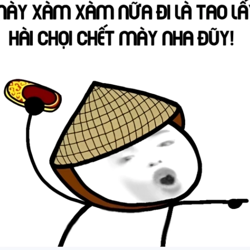 tuyển tập ảnh meme chửi tục viral cực mạnh