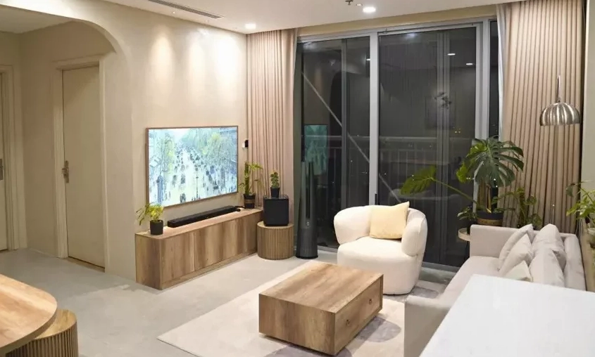 Ứng dụng chiếu sáng thông minh cho phòng khách