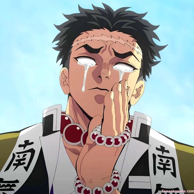 Ảnh avatar Gyomei ngầu với ánh mắt kiên định dù mù lòa