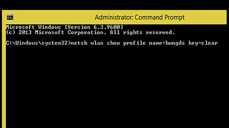 Hướng dẫn chi tiết cách dò pass wifi trên laptop nhanh chóng và chính xác nhất năm 2026 4 Ảnh minh họa cách xem pass wifi trên máy tính bước thứ ba