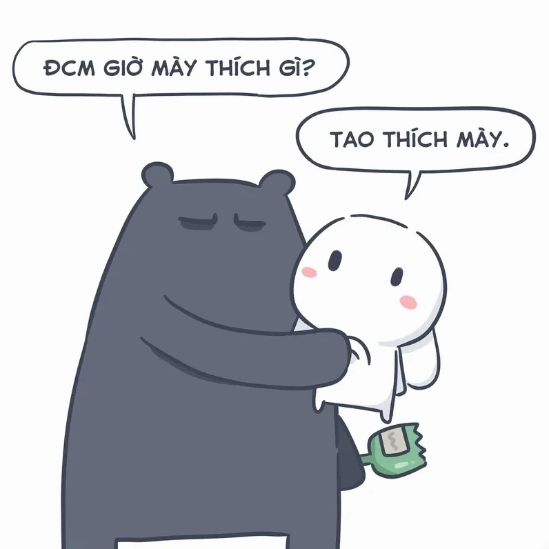 Ảnh thỏ 7 màu meme độc đáo thích hợp làm avatar