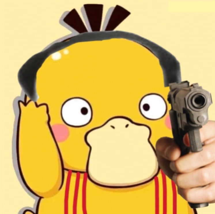 Ảnh vịt meme cầm súng cực kỳ nguy hiểm