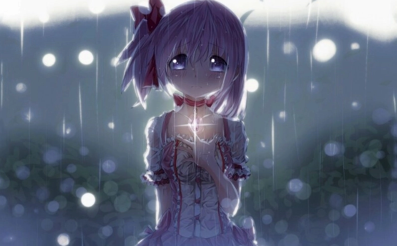 Bộ sưu tập 29 hình ảnh cô gái đứng dưới mưa buồn gợi cảm nhất 3 Anime cô gái xinh đẹp đứng dưới mưa với vẻ mặt buồn bã đầy quyến rũ