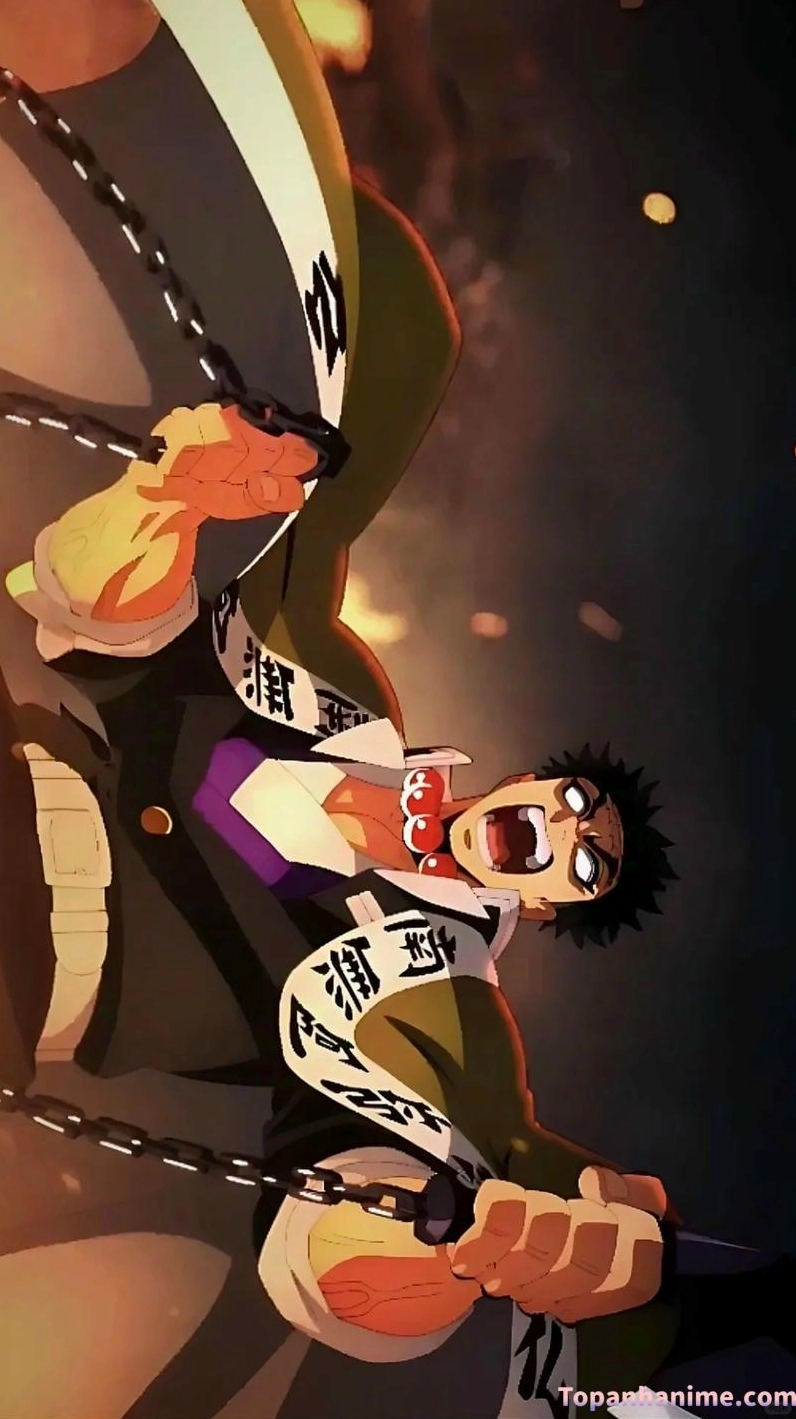 Avatar Gyomei ngầu với hiệu ứng ánh sáng mờ ảo