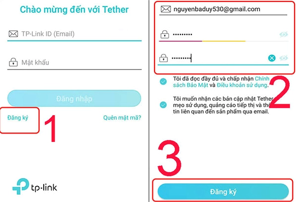 Hướng dẫn chi tiết cách đổi mật khẩu wifi trên laptop đơn giản và an toàn nhất 9 Bạn lật mặt sau cục phát WiFi để điền tên và mật khẩu đăng nhập